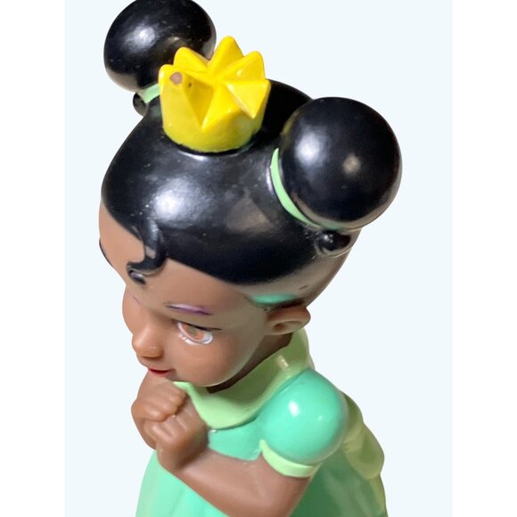 Princess Tiana Small Soft Vinyl Squeak Toy Disney Character Figurine 5.5" Tall - Picture 8 of 10